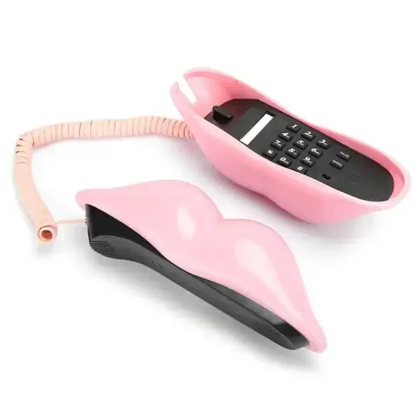 Lip-Shaped Landline Phone for Stylish Room Decor - Image 4
