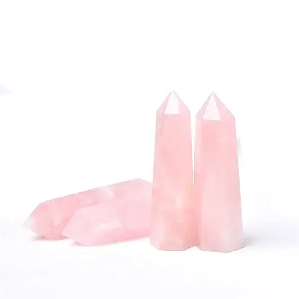 1PC Natural Rose Quartz Crystal - Image 2