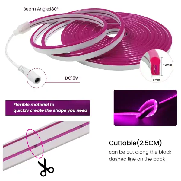 Flexible Ribbon Rope LED Strip - Image 3