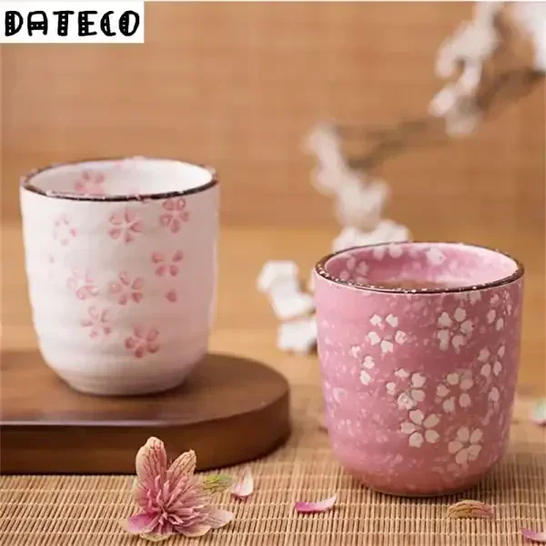 Japanese-Style Ceramic Tea Cup - Image 2