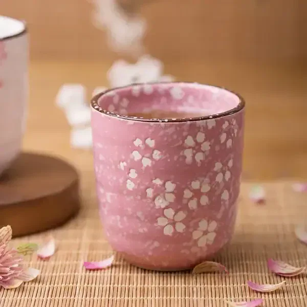Japanese-Style Ceramic Tea Cup - Image 4