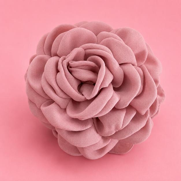 French Vintage Rose Hair Claw