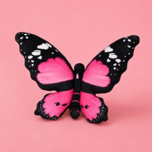 Colorful 3D Butterfly Decorative Pillow