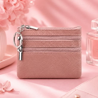 Multi-Zip Coin & Card Holder