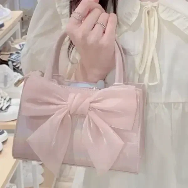 Elegant Bow Mini Handbag - Image 2