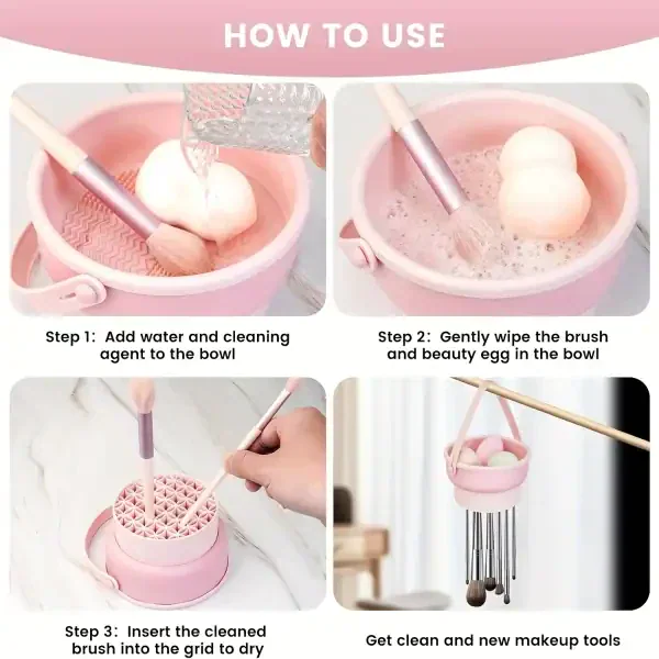 Silicone Brush Cleaning Set - Image 2