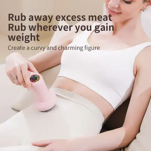 Pink Electric Body Massager Gun - Image 3