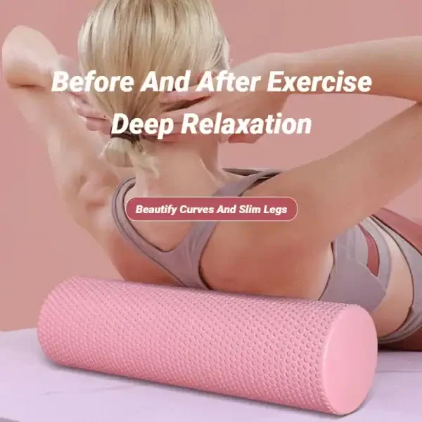 Pink EVA Foam Roller - Image 2