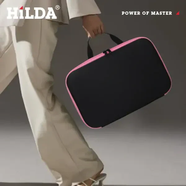 Portable Pink and Black Tool Bag - Image 6