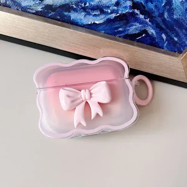 3D Bow Wave Earphone Case for Apple AirPods - Image 5