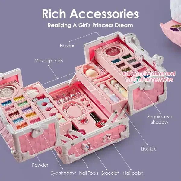Kids Makeup Kit - Non-Toxic & Safe - Image 3