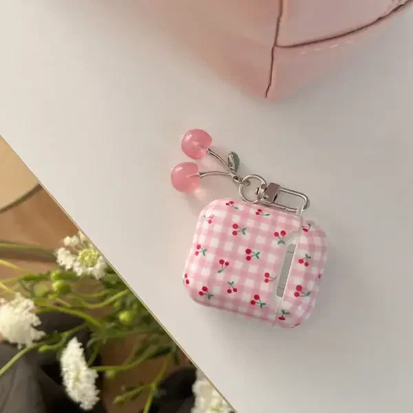 Cherry Pattern Case for Airpods - Image 6