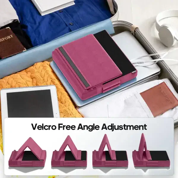 Adjustable Tablet Pillow Stand – Foldable Multi-Angle iPad & Tablet Holder - Image 5