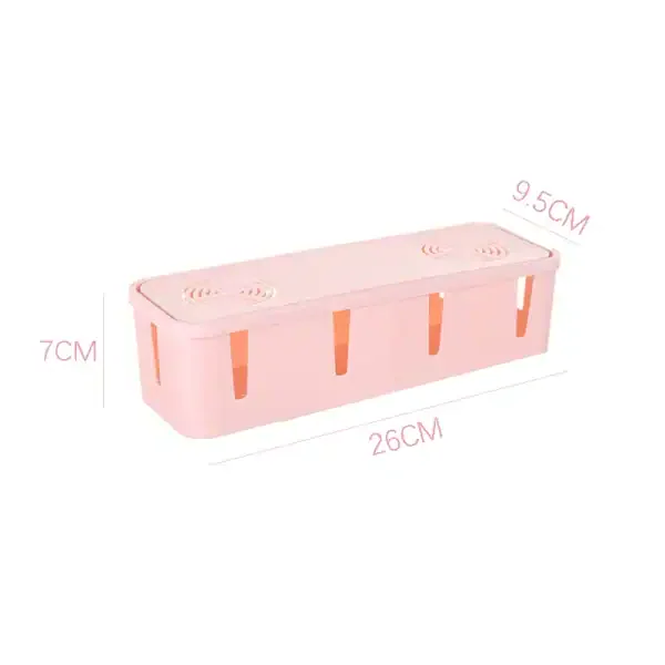 Pink Cable Management Box - Image 5