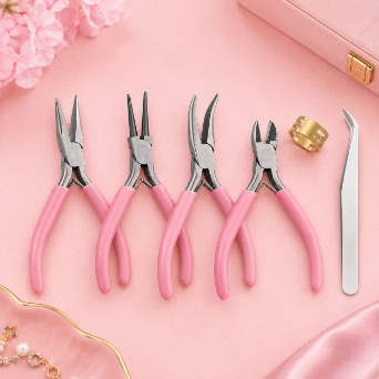 6pcs/Set Jewelry Pliers Tools Kit