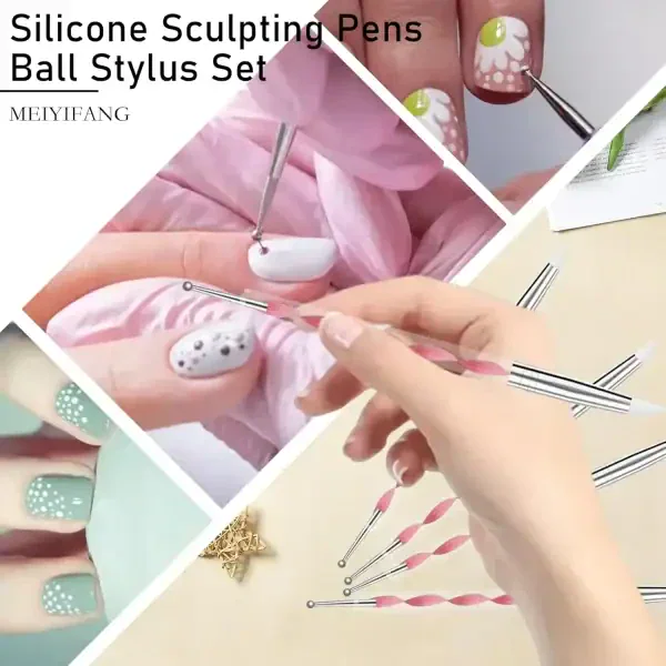 DIY Nail Art Brush Tool Set - Image 6