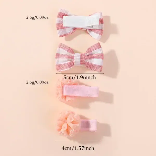 20pcs Bow Hair Clips for Girls - Image 3