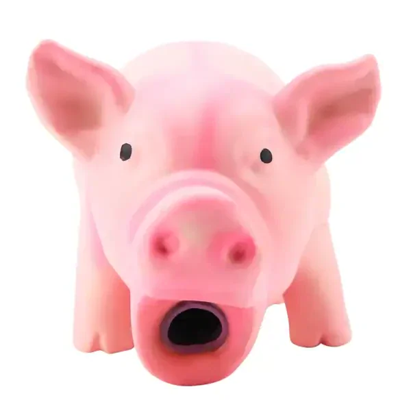 Squeaky Pig Dog Toy - Image 4