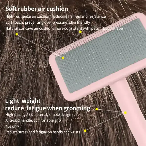 Pet Grooming Brush Comb - Image 2