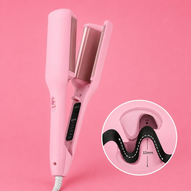Hair Curling Iron 32mm Deep Wave Hair Curler