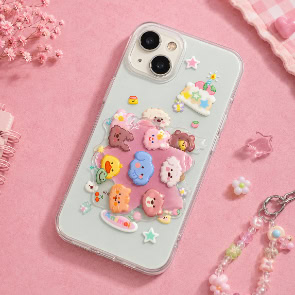 Cartoon Pop Grip Holder for Smartphones