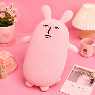 Creative Pink Rabbit Plush Toy