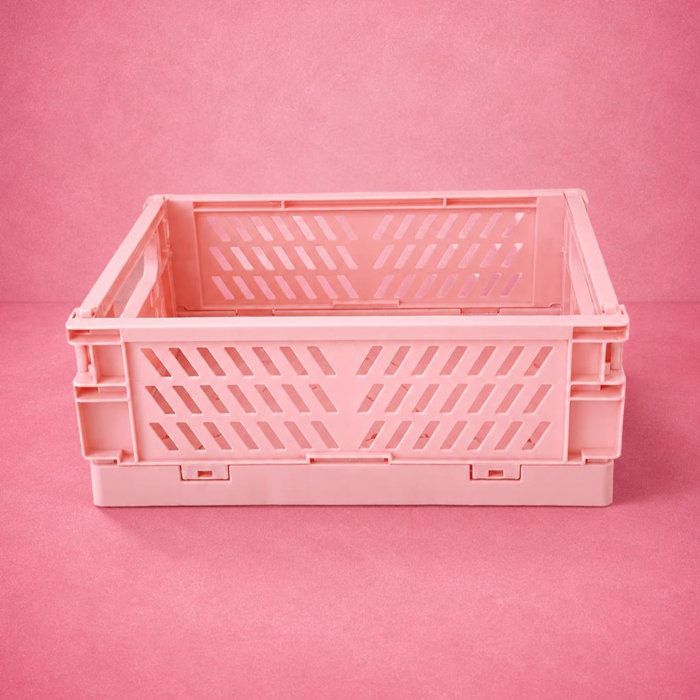 Cute Desk Organizer Crate for Stationery & Supplies