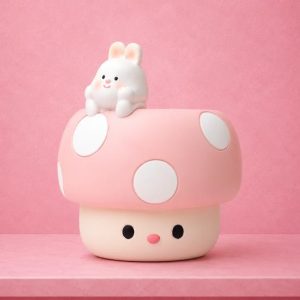 Cute Mushroom Plant Pot