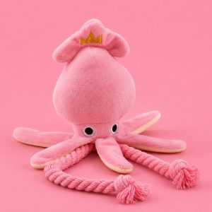 Cute Squid Dog Toy
