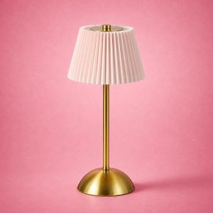 Elegant Rechargeable Table Lamp, Soft Ambient LED Lighting