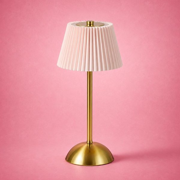 Elegant Rechargeable Table Lamp, Soft Ambient LED Lighting