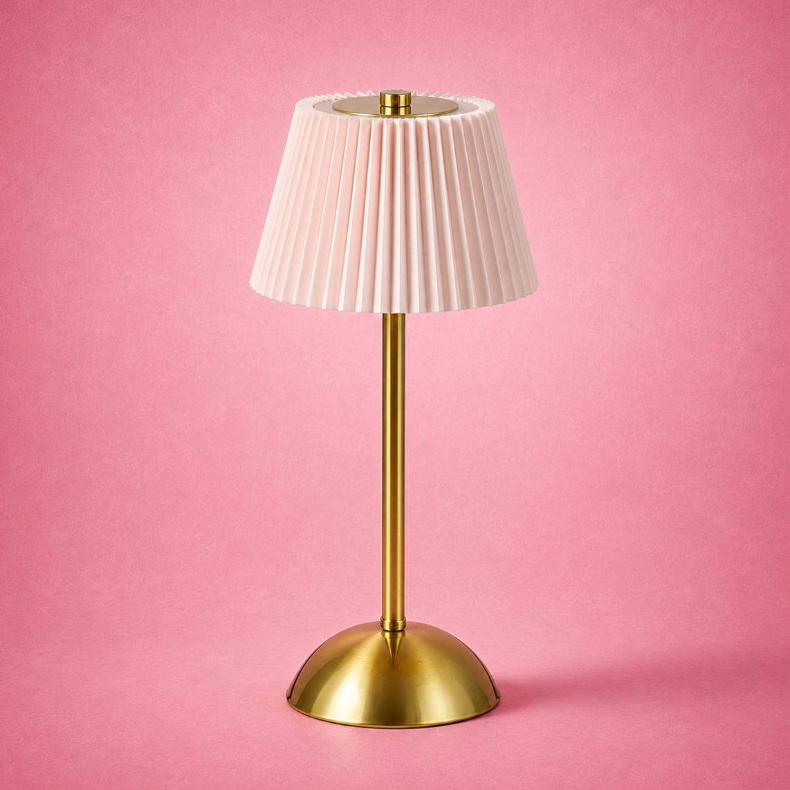 Elegant Rechargeable Table Lamp, Soft Ambient LED Lighting