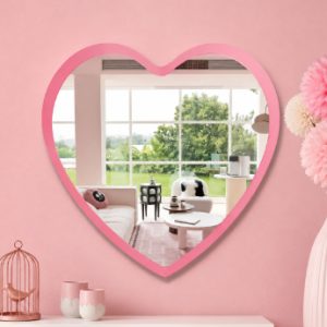 Heart Wall Vanity Mirror