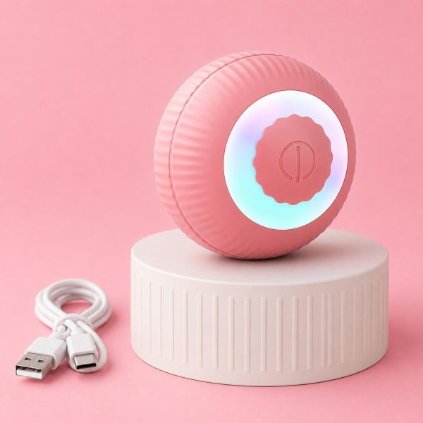Interactive Cat Rolling Ball Toy