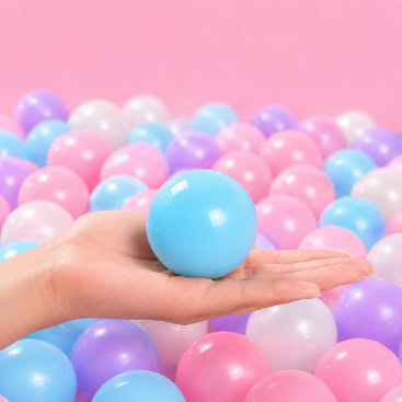 Pastel Ball Pit Balls Set