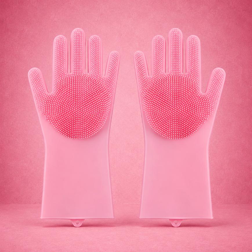 Pet Grooming Cleaning Gloves