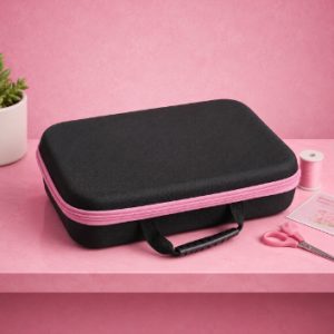 Portable Pink and Black Tool Bag
