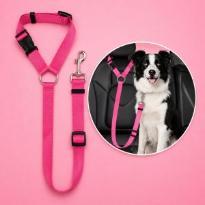Safe Adjustable Pet Seat Belt