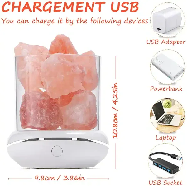 Natural Himalayan Salt Lamp - Image 4