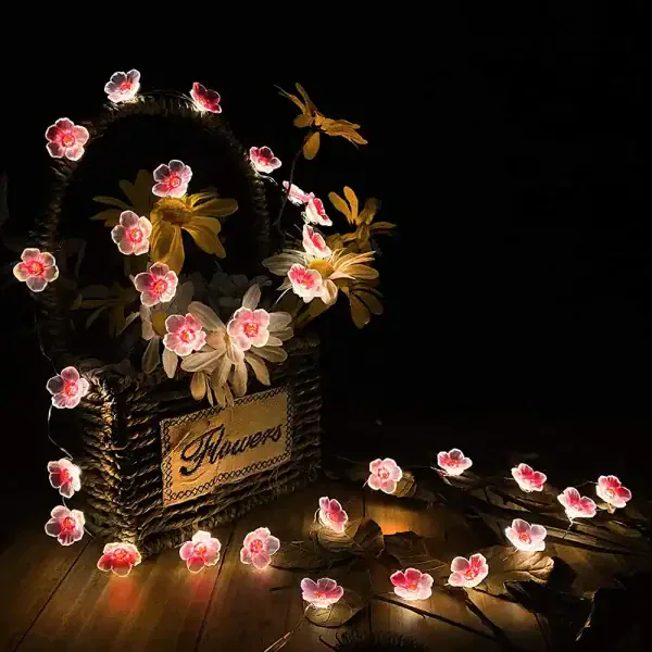 Cherry Blossom Fairy String Lights - Image 4