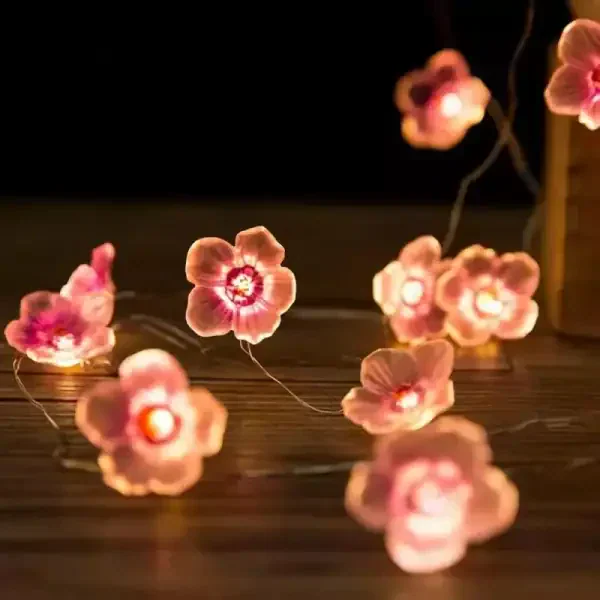 Cherry Blossom Fairy String Lights - Image 5
