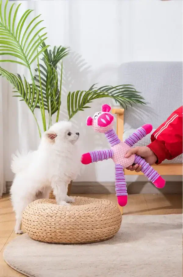 Plush Tug Dog Toy - Image 2