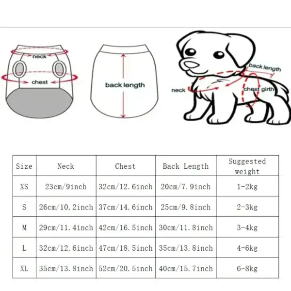 Strawberry Print Pet Dress - Image 3