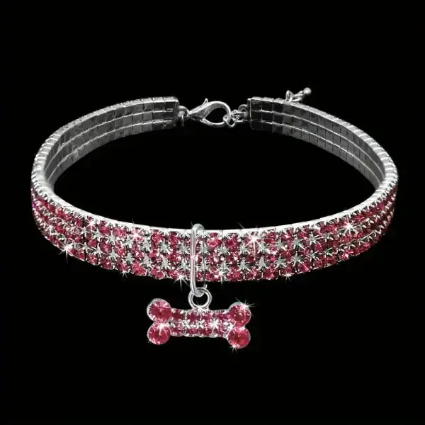 Bling Bone Pet Collar - Image 4