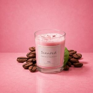 Premium Aromatherapy Soy Candle – Scented Glass Jar Candle
