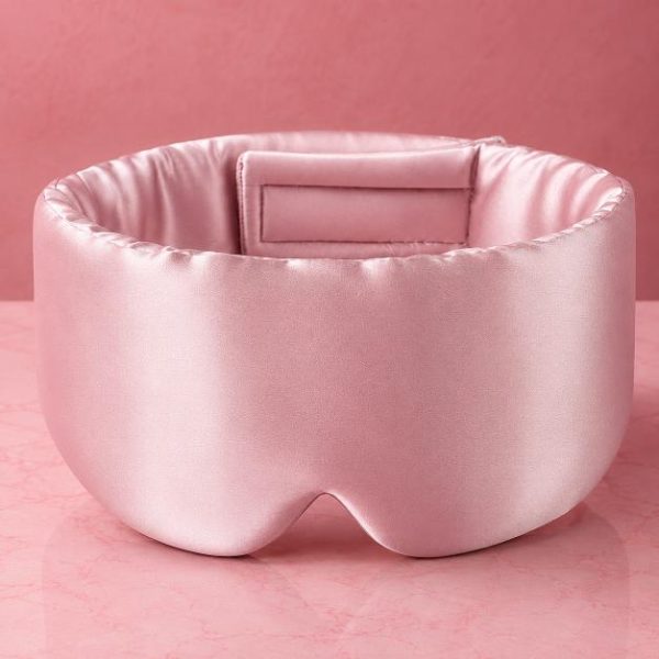 Premium Mulberry Silk Sleep Mask – Ultra Soft Light Blocking Eye Mask