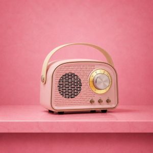 Retro Bluetooth Speaker – Vintage Portable Wireless Speaker