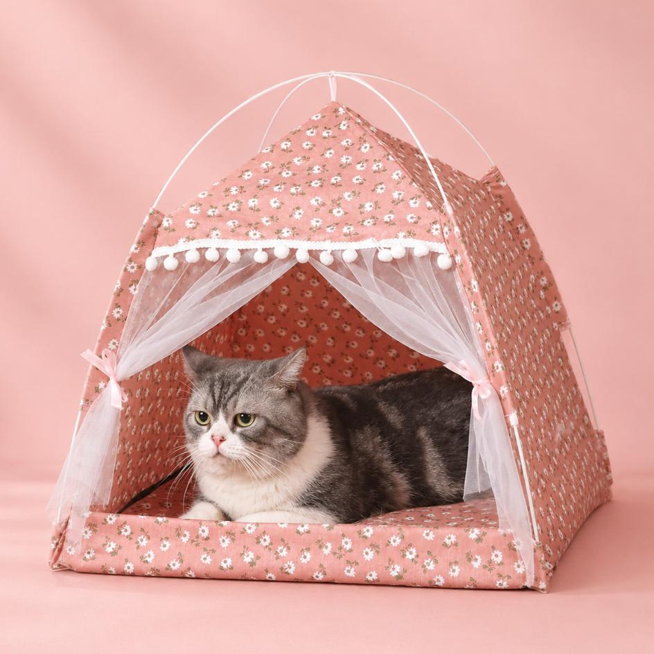 Cozy Pet Tent Bed