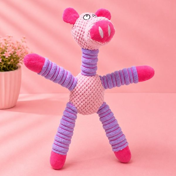 Plush Tug Dog Toy
