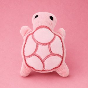 Plush Turtle Squeaky Dog Toy